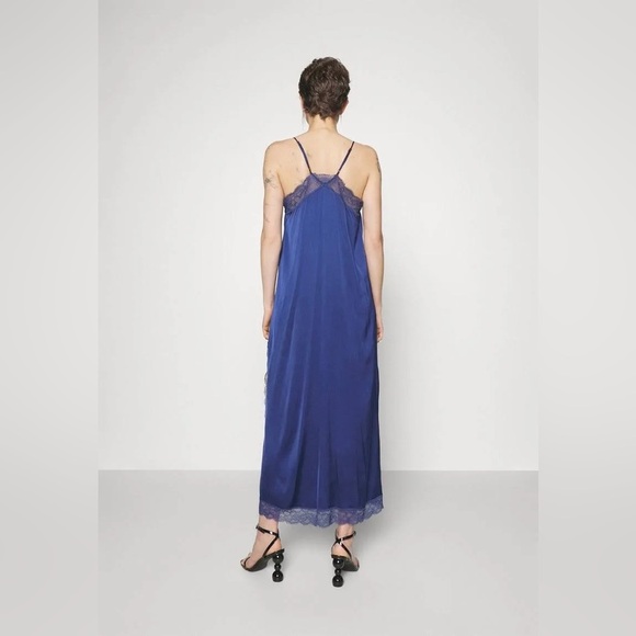 NEW! Scotch & Soda Cami Maxi Lace Slip Dress 💙 Medium NWT! - Picture 7 of 14